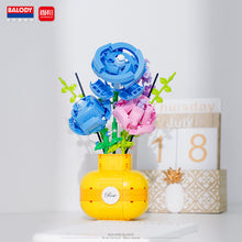 Load image into Gallery viewer, BALODY mini Blocks Kids Building Toys Rose Sunflower Flowers Vase Girls Women Gift Home Decor 21088 21089 21090 21091