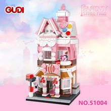 Load image into Gallery viewer, GUDI mini Blocks Kids Building Toys Puzzle Street Girls Holiday Gift Home Decor 51001 51002 51003 51004