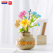 Load image into Gallery viewer, BALODY mini Blocks Kids Building Toys Rose Sunflower Flowers Vase Girls Women Gift Home Decor 21088 21089 21090 21091