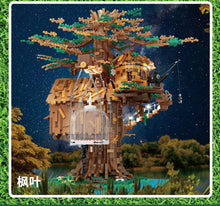 Load image into Gallery viewer, Mould King Blocks Kids building toys Adult MOC Blocks Housetree Puzzle with Lighting 16033 no box