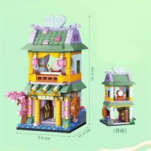 Load image into Gallery viewer, GUDI mini Blocks Kids Building Toys Puzzle Chinatown Street Holiday Gift Home Decor 51005 51006 51007 51008