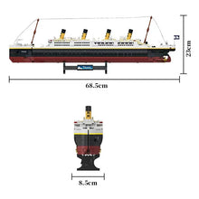 Load image into Gallery viewer, FC6005 Kids Building Blocks Toys DIY Men's Bricks Toys 2IN1 Titanic Puzzle Girls Gift Home Decor