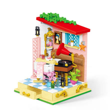 Load image into Gallery viewer, 2067 2068 2069 2070 2071 2072 2073 2074 Kids Building Blocks Bricks Girls Toys Puzzle Flower House Holiday Gift