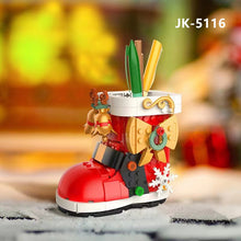Load image into Gallery viewer, JAKI Blocks Kids Building Toys Bricks Puzzle Christmas Tree Mirror Photo Frame Earring Storage Rack Girls Holiday Gift 5107 5108 5109 5110 5111 5116