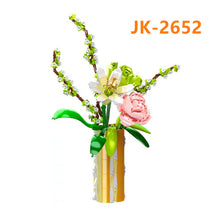 Load image into Gallery viewer, JAKI Blocks Kids Building Toys DIY Bricks Girls Flowers Plant Puzzle Girls Women Gift Home Decor JK2651 2652