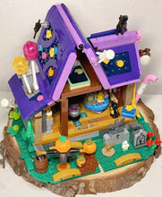 Load image into Gallery viewer, BALODY mini Blocks Kids Building Toys Halloween House Puzzle Holiday Gift Home Decor With Lighting 21052