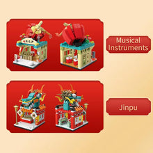 Load image into Gallery viewer, Kids Building Blocks Toys DIY Bricks Girls Puzzle Chinese opera Gift Stree Store Home Decor 100194 100195 100196 100197