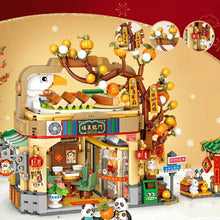 Load image into Gallery viewer, LOZ mini Blocks Kids Building Bricks Toys Panda Roast Duck Restauant Puzzle Chinese New Year Architecture Gift Home Decor 1955