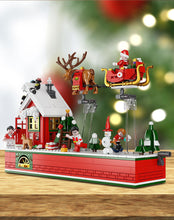 Load image into Gallery viewer, FC6003 Building Blocks Kids Building Bricks Toys Christmas Party House Puzzle gift with Lighting no box