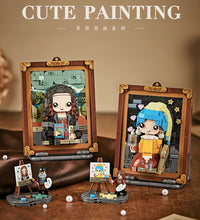 Load image into Gallery viewer, LOZ mini Blocks Kids Building Bricks Boys Toys Puzzle Girls Gift Cute Painting Home Decor 1286 1287 1288 1289