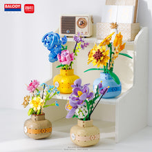 Load image into Gallery viewer, BALODY mini Blocks Kids Building Toys Rose Sunflower Flowers Vase Girls Women Gift Home Decor 21088 21089 21090 21091