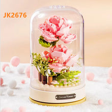 Load image into Gallery viewer, JAKI Blocks Kids Building Toys Bricks Girls Flowers Puzzle Music Box Home Decor Womens Gift 2675 2676 2677 2678