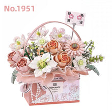 Load image into Gallery viewer, LOZ mini Blocks Kids Building Toys DIY Bricks Flower Bouquet Puzzle With Lighting Girls Women Lover Gift Home Decor 1951 1952
