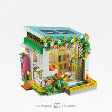 Load image into Gallery viewer, WL2033 2034 2035 2036 Kids Building Blocks Bricks Girls Toys Puzzle Flower House Gift