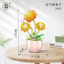 Load image into Gallery viewer, 2080 2081 2082 2083 2084 2085 2086 2087 2088 Kids Building MINI Blocks Toys DIY Bricks Girls Puzzle Flower Potted Plant Holiday Gift Home Decor