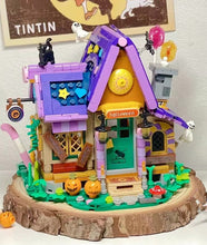 Load image into Gallery viewer, BALODY mini Blocks Kids Building Toys Halloween House Puzzle Holiday Gift Home Decor With Lighting 21052