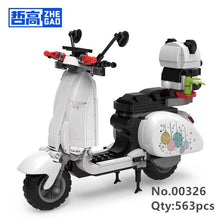 Load image into Gallery viewer, ZHEGAO MINI Blocks Kids Building Toys Bricks Girls Puzzle Cute Motorcycle Model Home Decor Boys Gift 00323 00324 00325 00326
