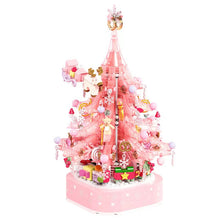 Load image into Gallery viewer, Sembo Blocks Kids Building Toys Girls Puzzle Music Box Christmas Tree Holiday Gift Home Decor 605024