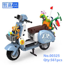 Load image into Gallery viewer, ZHEGAO MINI Blocks Kids Building Toys Bricks Girls Puzzle Cute Motorcycle Model Home Decor Boys Gift 00323 00324 00325 00326