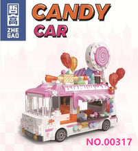Load image into Gallery viewer, ZHEGAO mini Blocks Kids Building Toys Bricks Girls Puzzle Flower Car Truck Model Home Decor Gift 00317 00318