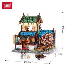 Load image into Gallery viewer, LOZ mini Blocks Kids Building Toys DIY Bricks Puzzle Ancient Chinese House 清明上河图 1055 1056 1057 1058
