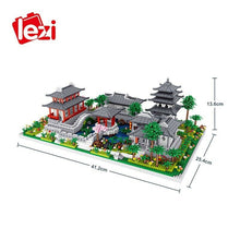 Load image into Gallery viewer, 3930pcs Lezi mini Blocks Kids Building Bricks Toys Adult Puzzle Suzhou Gardens 8202