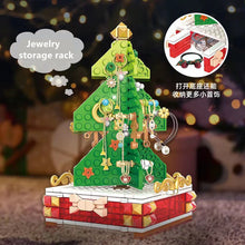 Load image into Gallery viewer, JAKI Blocks Kids Building Toys Bricks Puzzle Christmas Tree Mirror Photo Frame Earring Storage Rack Girls Holiday Gift 5107 5108 5109 5110 5111 5116