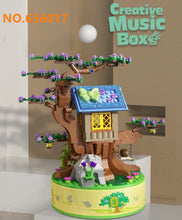 Load image into Gallery viewer, Panlos Blocks Kids Building Bricks Toys Music box House Puzzle Girls Holiday Gift For Birthday Christmas