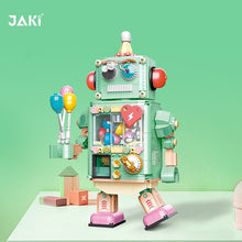 Load image into Gallery viewer, JAKI Blocks Kids Building Toys DIY Bricks Gashapon Machine Robot Board Family Party Games Girls Boys Gift Holiday Birthday 8218 8219