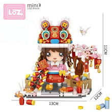 Load image into Gallery viewer, LOZ mini Blocks Kids Building Bricks Girls Toys Tiger Year Gift Chinese New Year Home Decor 1751 1752