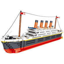 Load image into Gallery viewer, 1288pcs ZheGao mini Blocks Kids Building Bricks Toys Adult Puzzle Titanic Ocean Liner 01010 no box