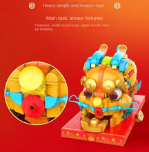 Load image into Gallery viewer, JAKI Blocks Kids Building Toys DIY Bricks Chinese Culture Mythical Girls Puzzle New Year Gift Holiday Home Decor 5136
