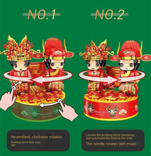 Load image into Gallery viewer, Panlos Blocks Kids Building Bricks Toys Music box House Puzzle Girls Holiday Gift For Birthday Christmas