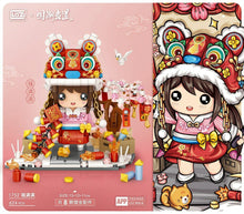 Load image into Gallery viewer, LOZ mini Blocks Kids Building Bricks Girls Toys Tiger Year Gift Chinese New Year Home Decor 1751 1752