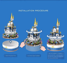 Load image into Gallery viewer, Panlos Blocks Kids Building Bricks Toys Music box House Puzzle Girls Holiday Gift For Birthday Christmas