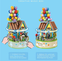 Load image into Gallery viewer, Panlos Blocks Kids Building Bricks Toys Music box House Puzzle Girls Holiday Gift For Birthday Christmas