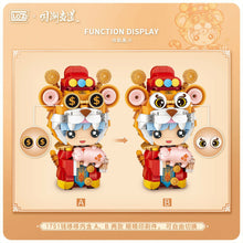 Load image into Gallery viewer, LOZ mini Blocks Kids Building Bricks Girls Toys Tiger Year Gift Chinese New Year Home Decor 1751 1752