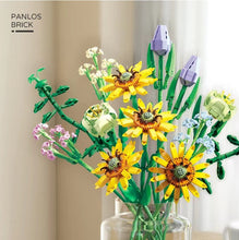 Load image into Gallery viewer, Panlos Blocks Kids Building Toys Bricks Girls Flowers Bouquet Puzzle Home Decor Women Holiday Gift 655001 655002 655007 655008