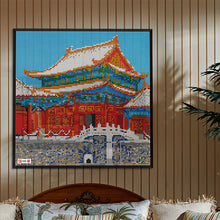 Load image into Gallery viewer, 608006 Sembo mini Blocks Kids Building Blocks Toys the Imperial Palace Puzzle Bricks Painting Photo Frame Home Decor 14508pcs