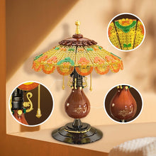 Load image into Gallery viewer, ZHEGAO 00398 mini Blocks Kids Building Toys DIY Bricks Girls Women Gift Puzzle Table Lamp with Lighting Home Decor