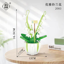 Load image into Gallery viewer, 2080 2081 2082 2083 2084 2085 2086 2087 2088 Kids Building MINI Blocks Toys DIY Bricks Girls Puzzle Flower Potted Plant Holiday Gift Home Decor