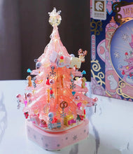 Load image into Gallery viewer, Sembo Blocks Kids Building Toys Girls Puzzle Music Box Christmas Tree Holiday Gift Home Decor 605024