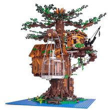 Load image into Gallery viewer, Mould King Blocks Kids building toys Adult MOC Blocks Housetree Puzzle with Lighting 16033 no box