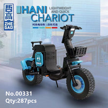 Load image into Gallery viewer, ZHEGAO MINI Blocks Kids Building Toys Bricks Girls Puzzle Electric Bicycle Model Home Decor Boys Gift 1265 1266 1267 1268 00331 00332 00333 00334