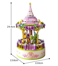 Load image into Gallery viewer, Panlos Blocks Kids Building Bricks Toys Music box House Puzzle Girls Holiday Gift For Birthday Christmas