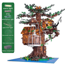 Load image into Gallery viewer, Mould King Blocks Kids building toys Adult MOC Blocks Housetree Puzzle with Lighting 16033 no box