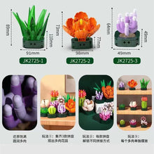 Load image into Gallery viewer, JAKI Blocks Kids Building Toys DIY Bricks Girls Flowers Puzzle Women Gift Home Decor JK2725 2726 2727