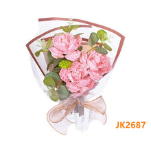 Load image into Gallery viewer, JAKI Blocks Kids Building Toys Bricks Girls Flowers Puzzle Party Holiday Gift Lover Womens Gift A bunch of Flowers 2682 2683 2686 2687 2688