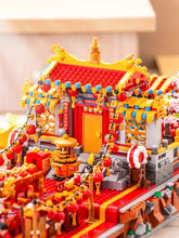 Load image into Gallery viewer, 2180 LOZ mini Block Adult Kids Building Toys Boys Spring Festival Temple Fair Puzzle Home Decor Holiday Gift 3467pcs