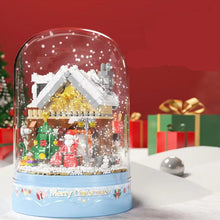 Load image into Gallery viewer, ZG MINI Blocks Kids Building Bricks Toys Music box House Puzzle Girls Christmas gift with Lighting 00997